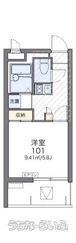 レオパレスギークニシムイ 201号