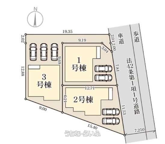 リーブルガーデンうるま市高江洲(全3棟)2号棟