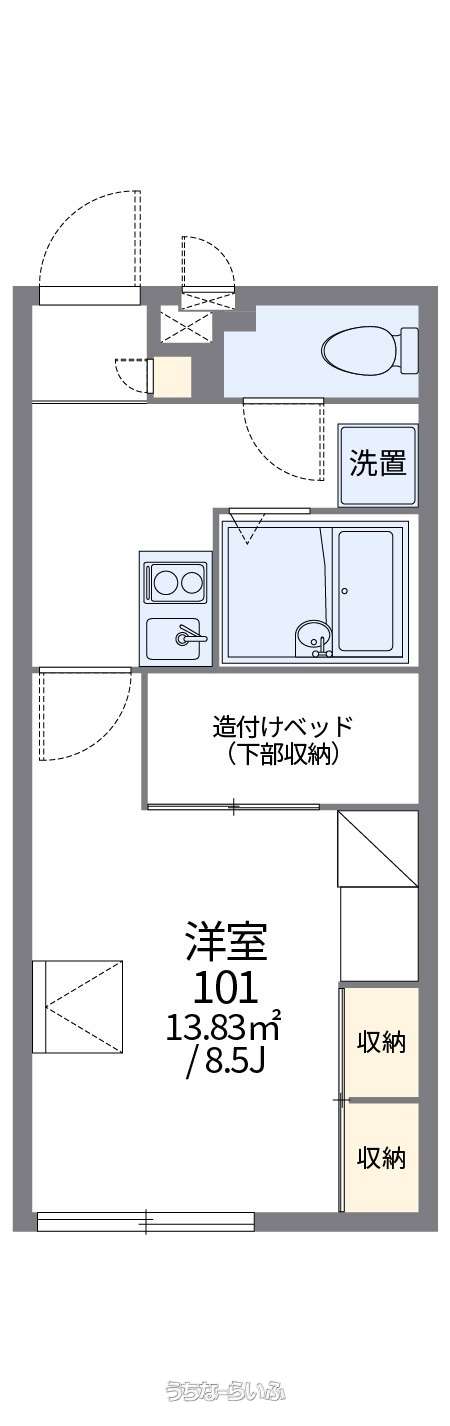 レオパレスEIKI 104号