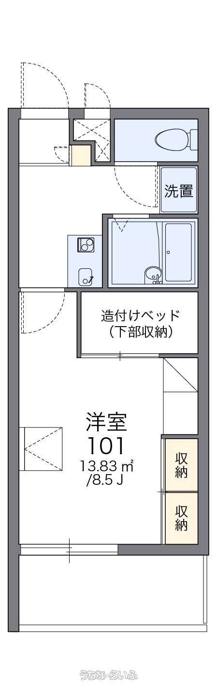 レオパレス楚辺 206号