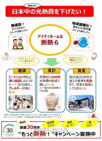 【飯田の分譲住宅】リナージュ東村平良24‐1期 1号棟