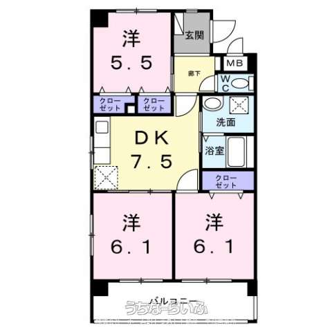 アカムヤー長浜 203号