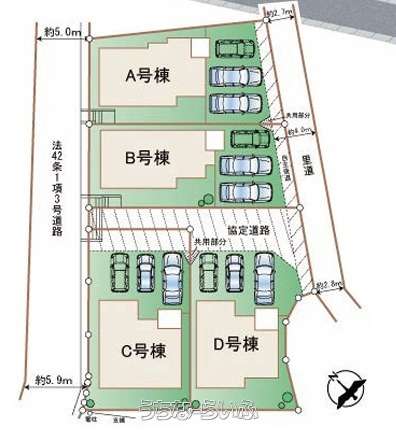 ハートフルタウンうるま市栄野比69番【全4棟】