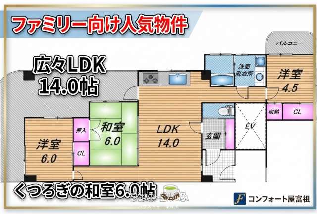コンフォート屋富祖 7--号