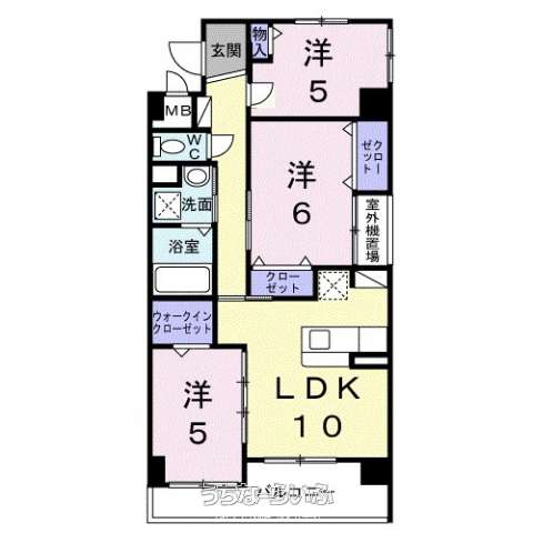コンフォート フィールド 401号
